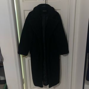 PLT BLACK TEDDY JACKET